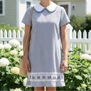 Vintage Marion McCoy Originals Nautical Mini Dress